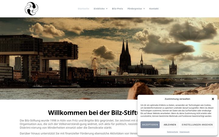Screenshot of bilz-stiftung.de
