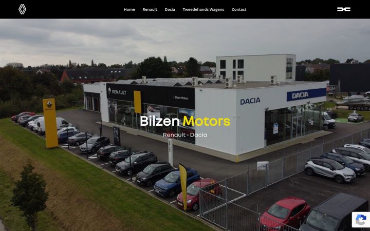 Screenshot of bilzenmotors.be