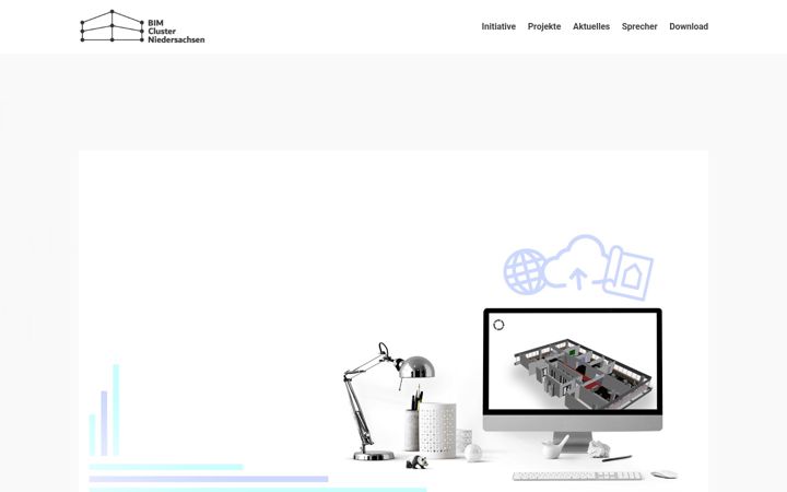 Screenshot of bim-cluster-nds.de