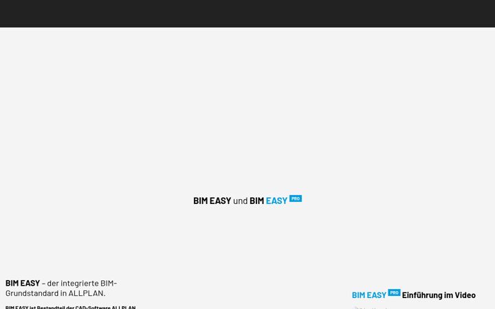 Screenshot of bim-easy.de