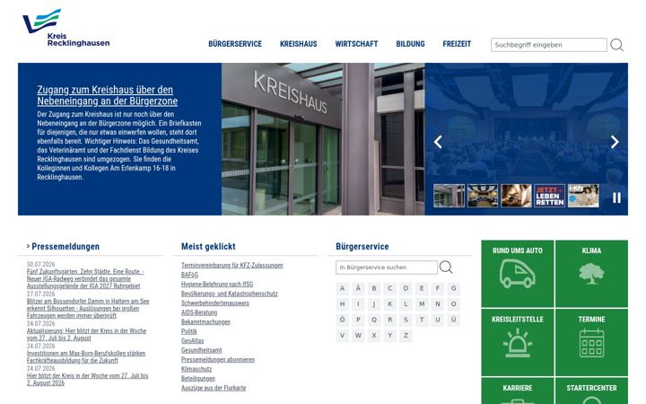 Screenshot of bim-ruhr.net