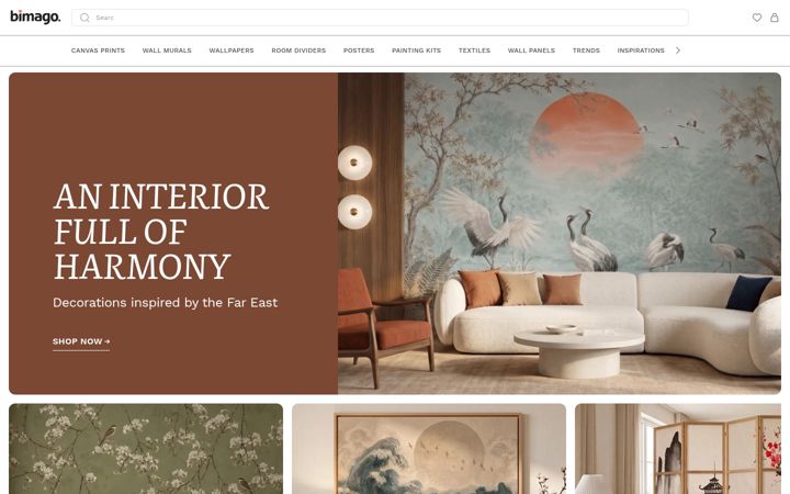 Screenshot of bimago.co.uk