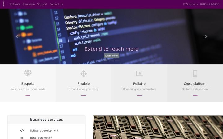 Screenshot of bimano.co.uk