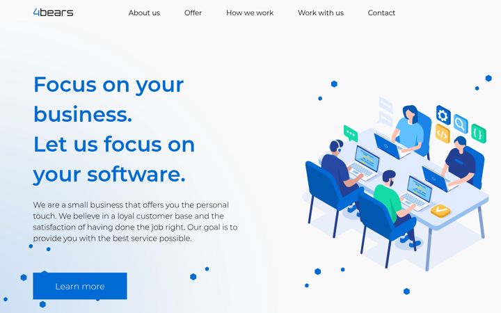 Screenshot of bimbears.com