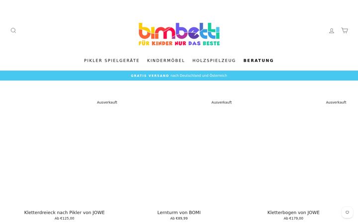 Screenshot of bimbetti.de