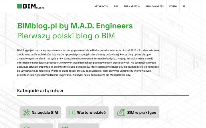 Screenshot of bimblog.pl