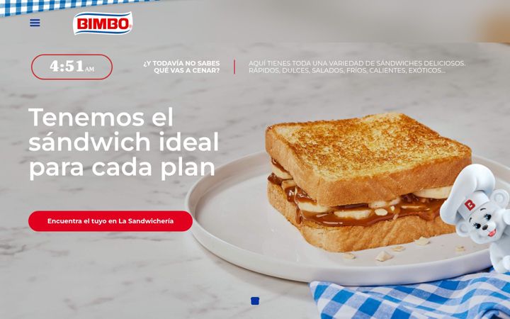 Captura de ecrã de bimbo.es