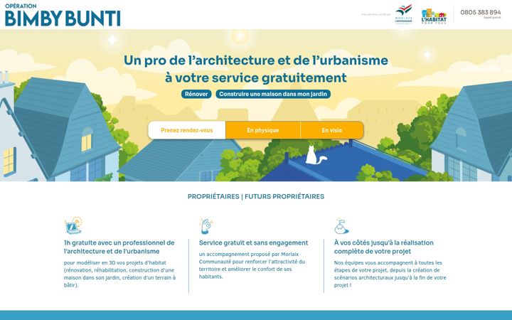 Screenshot of bimbybuntimorlaixco.bzh