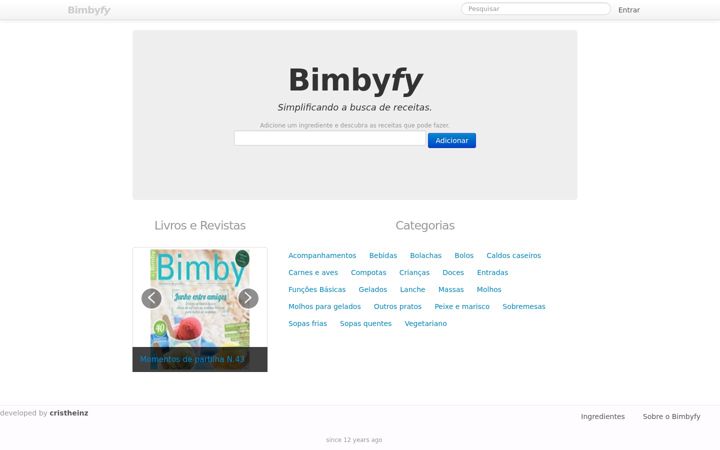 Screenshot of bimbyfy.com