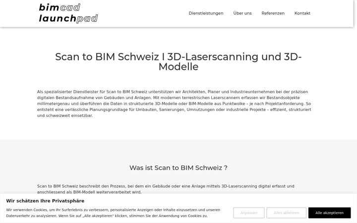 Screenshot of bimcadlaunchpad.ch