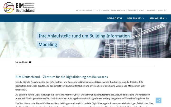 Skärmbild av bimdeutschland.de