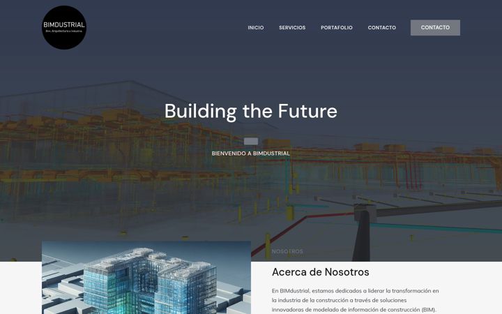 Screenshot of bimdustrial.com.mx