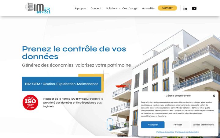 Screenshot of bimer.fr