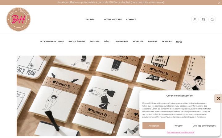 Screenshot of bimi-home.com