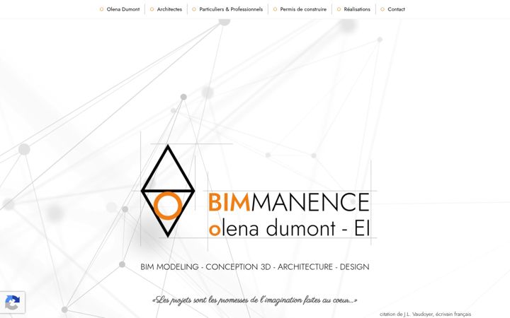 Screenshot of bimmanence.fr
