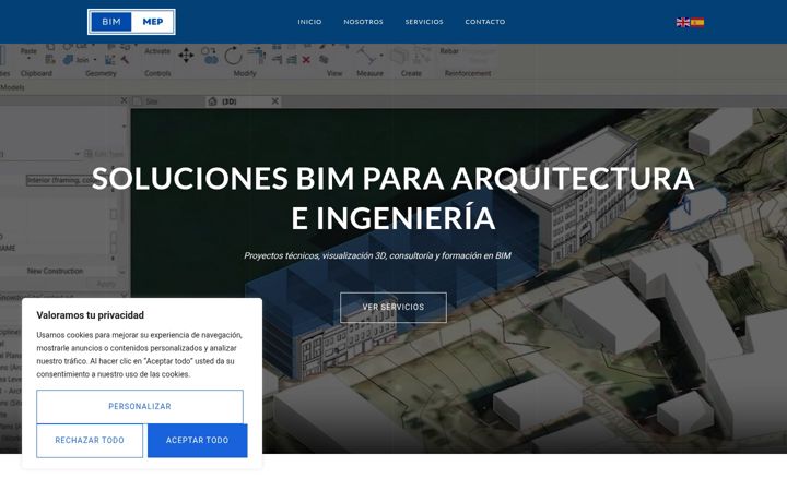 Captura de ecrã de bimmep.es