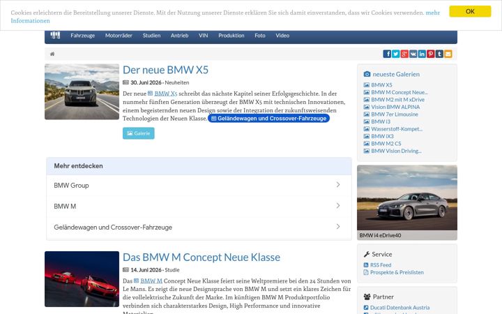 Screenshot of bimmerarchiv.de