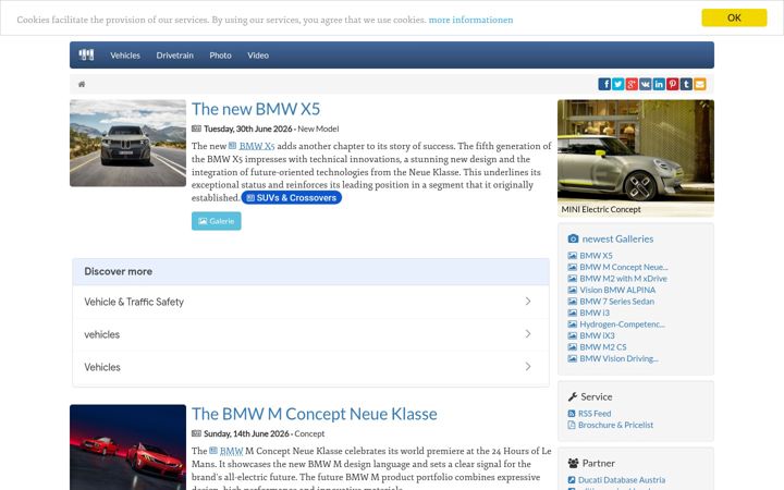 Screenshot of bimmerarchive.org