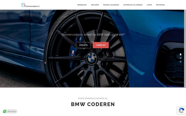 Screenshot of bimmercoderen.nl