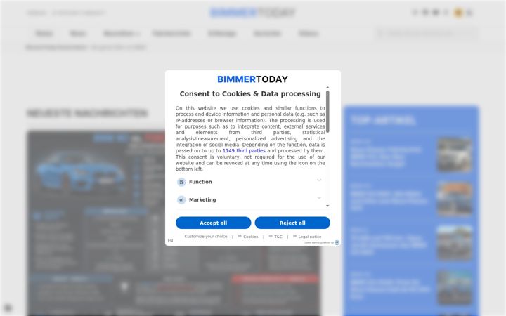 Screenshot of bimmertoday.de