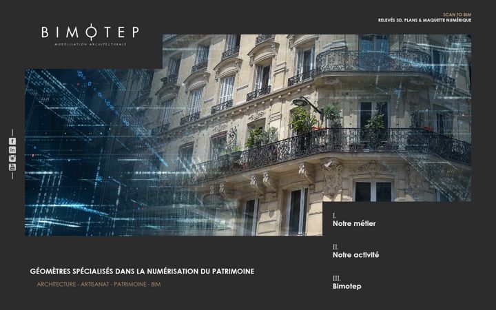 Screenshot of bimotep.com