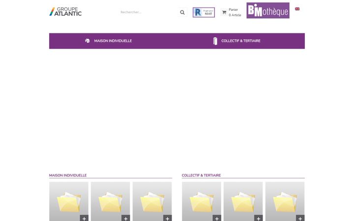 Screenshot of bimotheque.com