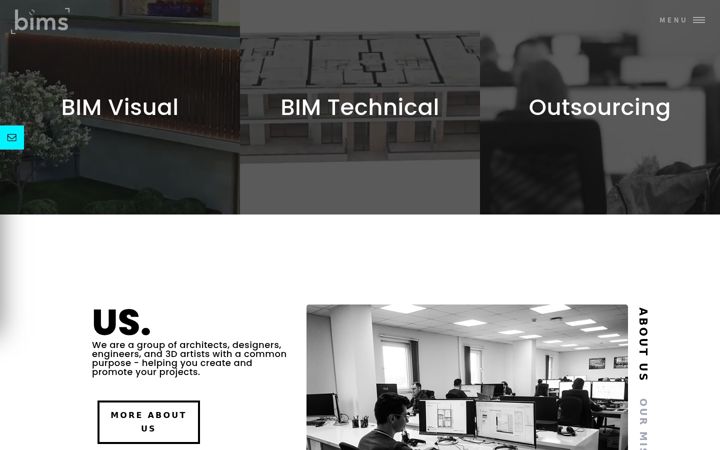 Screenshot of bims.expert