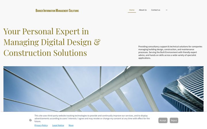 Screenshot of bimsolutionsltd.co.uk