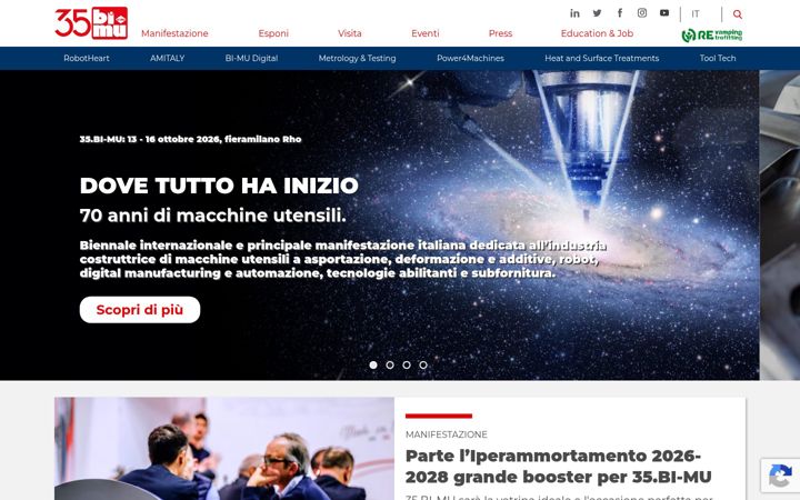 Screenshot of bimu.it