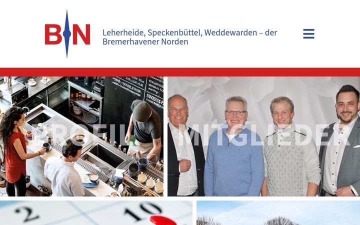 Screenshot of bin-nord.de
