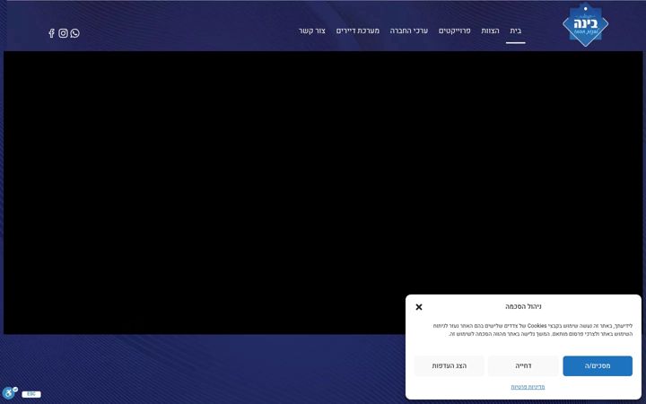 Screenshot of bina-israel.com