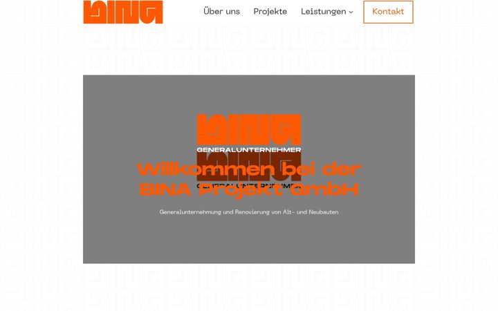 Screenshot of binaprojekt.de