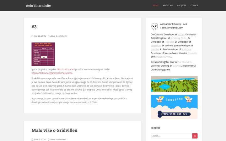 Screenshot of binarni.org