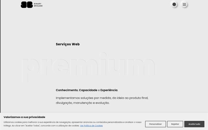 Screenshot of binarybrigade.pt