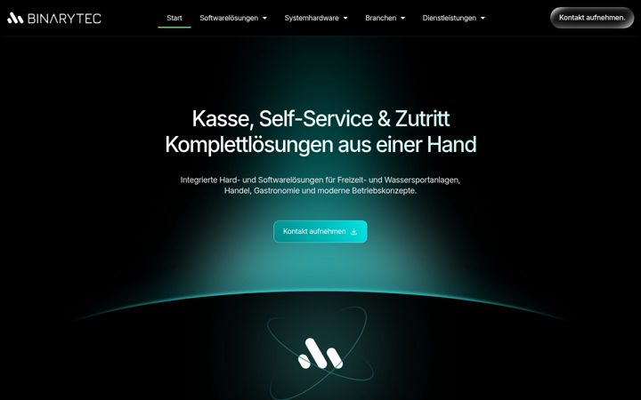 Screenshot of binarytec.de