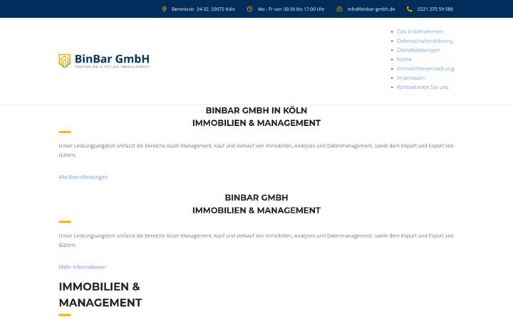 Képernyőkép: binbar-gmbh.de