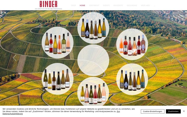 Screenshot του binder-weinhaus.de