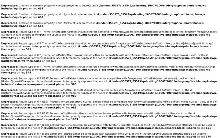 Screenshot of binderplus.de