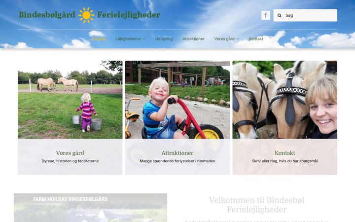 Screenshot of bindesboelferie.dk