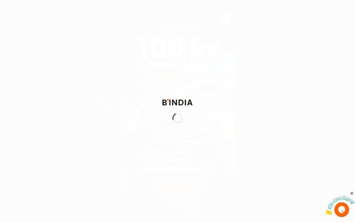 Screenshot of bindia.dk