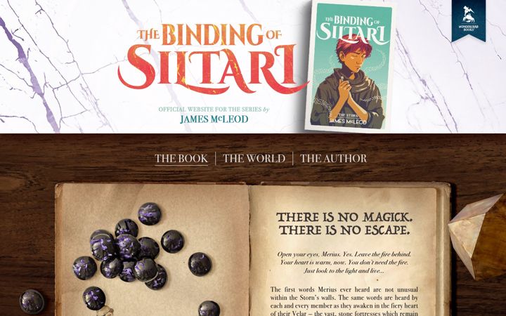 Screenshot of bindingofsiltari.com