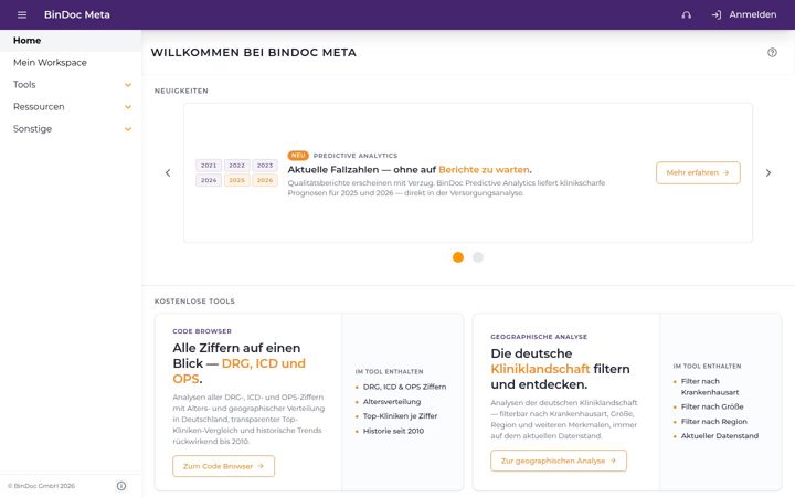 Screenshot of bindoc.app