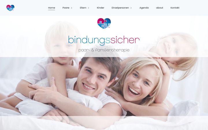 Screenshot of bindungs-sicher.ch
