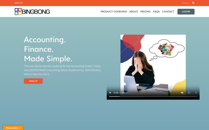 Screenshot of bingbong.ie