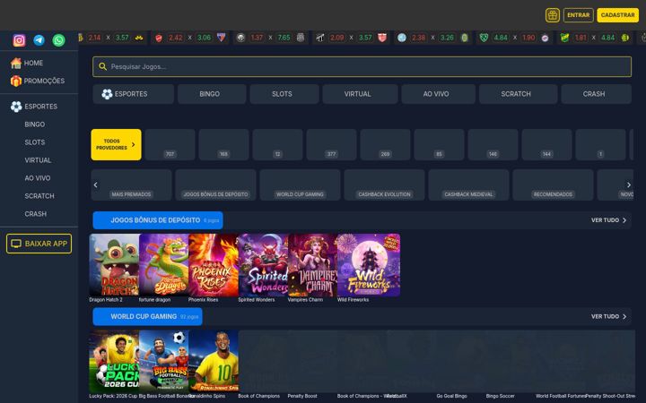 Screenshot di bingoaovivo10.net