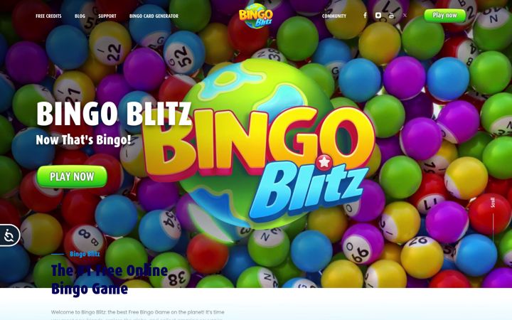 Skjermbilde av bingoblitz.com