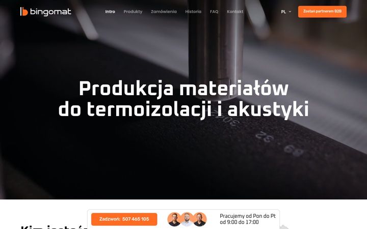 Screenshot of bingomat.eu
