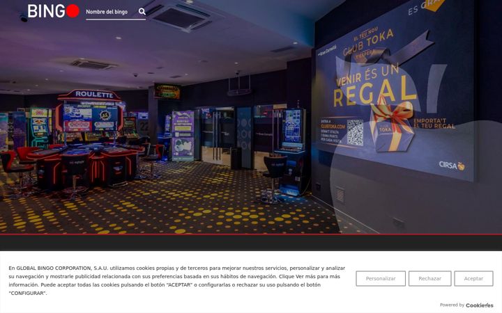 Screenshot of bingoscirsa.es