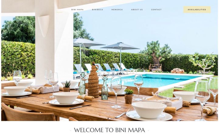 Screenshot of bini-mapa.com