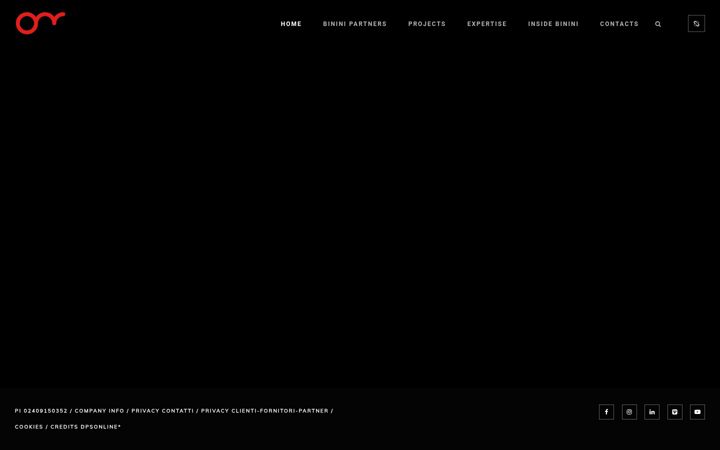 Screenshot of bininipartners.it